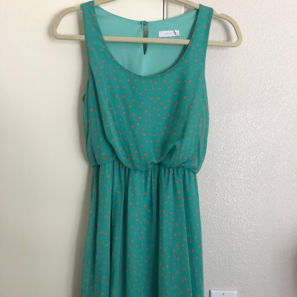 Nordstrom polka dot dress